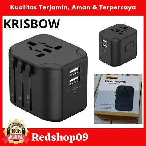 Jual Ace Krisbow Universal Travel Adapter Usb Converter Colokan