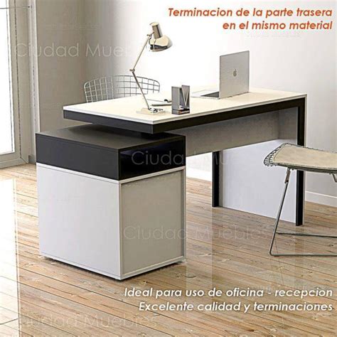 Escritorio Moderno Con Archivero Y Caj N Ciudad Muebles