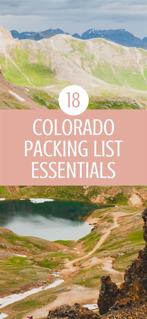 Pack With Me Light And Easy Packing List For Colorado Summer Colorado