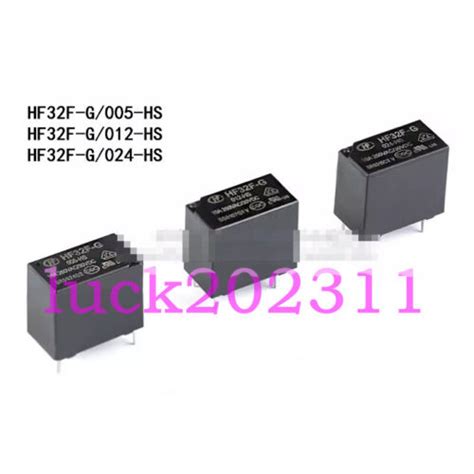 Pcs New Relay Hf F G Jzc F G Hs Group Normally Open