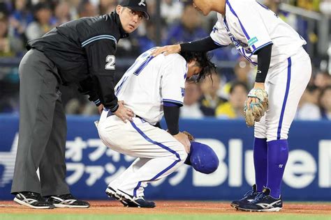 Dena・宮崎敏郎は頭部打撲 三浦監督「意識はしっかりしていた」 サンスポ