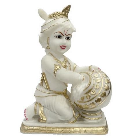 Marble Krishna Makhan Chor Statue Home At Rs In Meerut Id