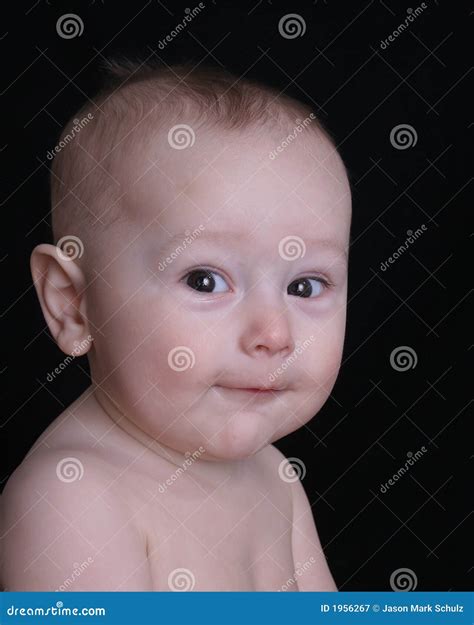 Baby Boy Smirk Royalty Free Stock Photography Image 1956267