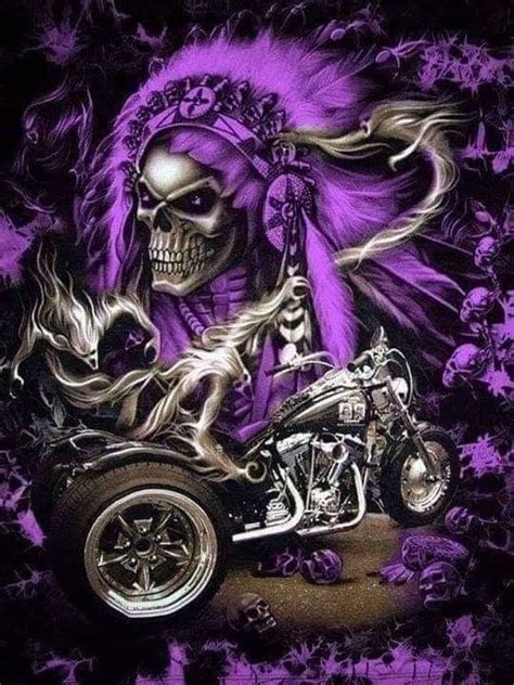 Pin On Yeni Harley Davidson Artwork Skull Art Motorcycle Artwork