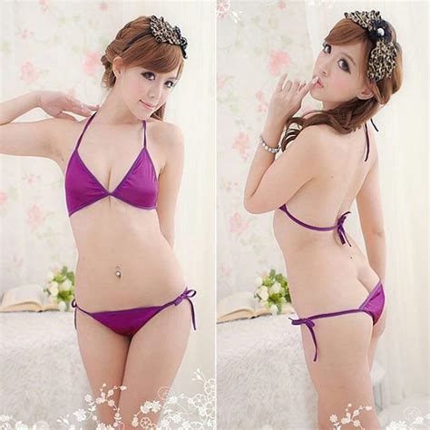 Jual Baju Tidur Wanita Import Purple Bikini Lingerie Zu Flickr