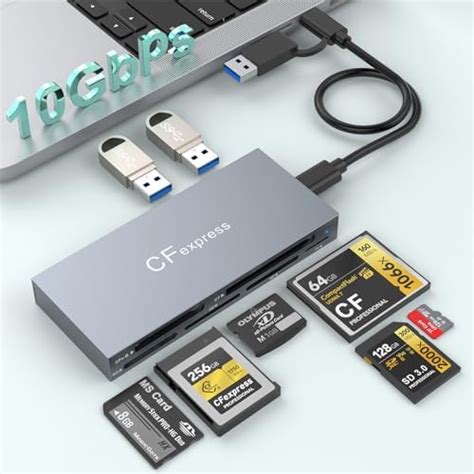 Amazon 8 In 1 CFexpress Type B Card Reader Multi CF Express Card