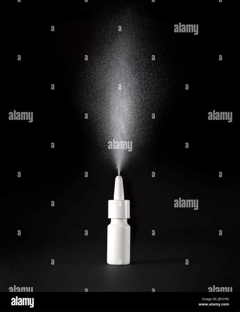 Sparkling Nasal Spray Stock Photo Alamy