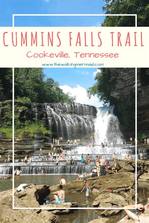 Cummins Falls, Cookeville, Tennessee - The Walking Mermaid