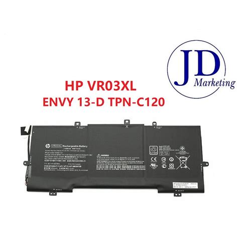 Original Hp Envy D Tu Vr Xl Laptop Battery Shopee Malaysia