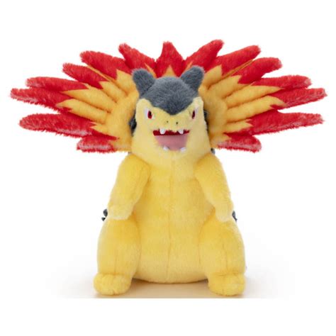 Plush Typhlosion Pok Mon Kimi Ni Kimeta Meccha Japan