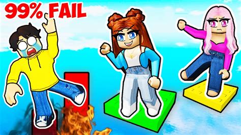 Playing Most Impossible Obby Ever In Roblox Fail Youtube