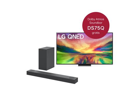 75 LG 4K QNED TV 75QNED826RE DS75Q 3 1 2 Dolby Atmos Soundbar Mit