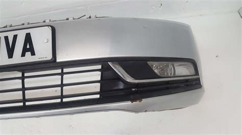 Volkswagen Passat B7 2010 2015 Front Bumper Silver La7w Store Used