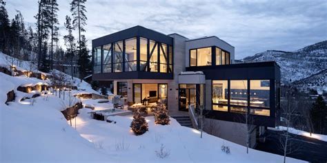 Vail Modern Mountain Home In Colorado By Brandon Architects