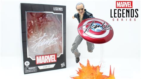 Marvel Legends Stan Lee Marvel Avengers Action Figure Review Youtube