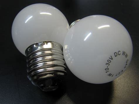LED G45 BULB * PRI-G45-1W : 10-30VDC | Prisma LED Online Store