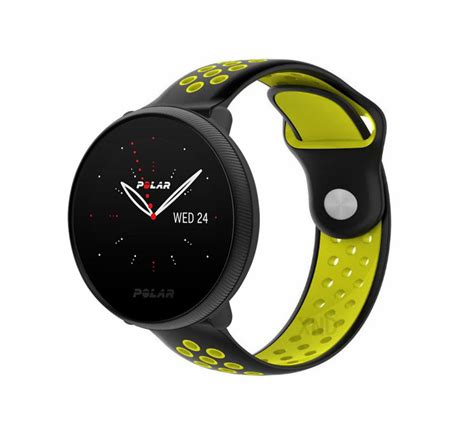 Polar Ignite Sportarmband Schwarz Gelb Smartwatcharmbaender De