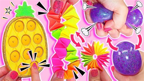 Diy Haz Tus Propios Fidget Toys De Tiktok Caseros Pi A Pop It