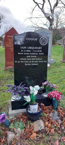 Iain Coogie Urquhart 1960 2018 Find A Grave Memorial