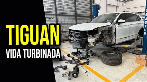 Tiguan R Line em pedaços Quanto custa reparar a Tiguan do Vida