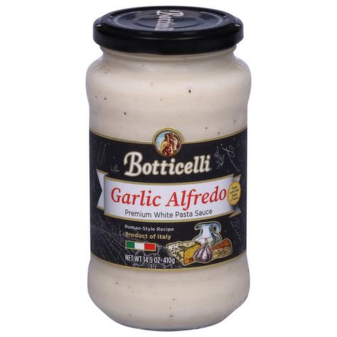 Botticelli White Pasta Sauce Garlic Alferdo Premium Smart And Final