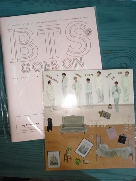 Bts Goes On Dicon Japan Special Photobook And Sticker Hobbies And Toys