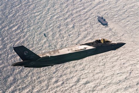 F-35 fighter jet from UK aircraft carrier crashes in Mediterranean ...