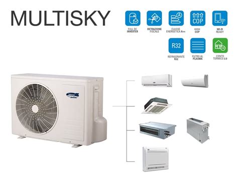 MULTISKY Multi Split Air Conditioning Unit By TEKNO POINT ITALIA