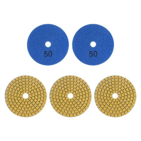 Pcs Grits Premium Diamond Polishing Pads Wet Dry For Stone