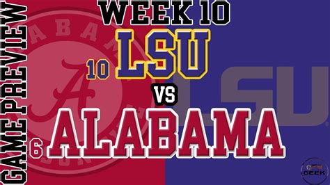 Lsu Vs Alabama 2022 College Football Game Preview And Prediction