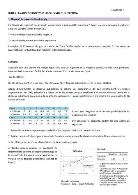 Tema Eva Ventura Bloc An Lisi De Regressi Lineal Simple I