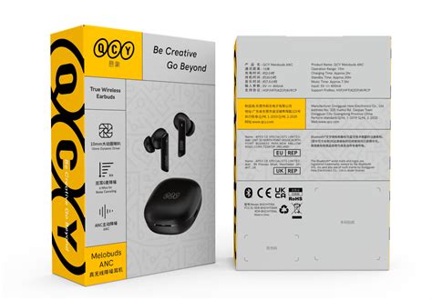 QCY Melobuds HT05 ANC-Black - Deximpo Shop