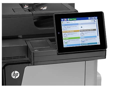 Hp Laserjet Ent M Dn A Colour Multifunction Printer