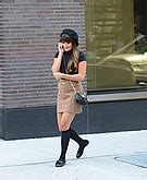 Lea Michele Looks Hot On The Set Of Glee HQ Celebrity