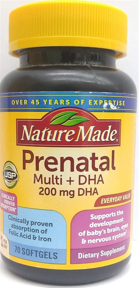 Prenatal Vitamin + DHA Softgel Review - Vitamin Reviewer