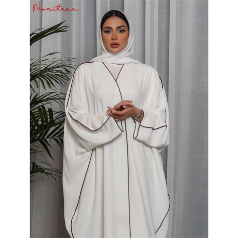 S Xl Fashion Line Oversized Abayas With Belt Djellaba Muslim Dress