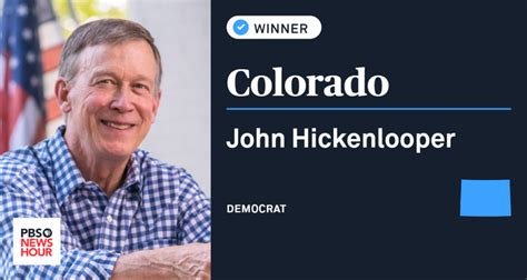 John Hickenlooper Ousts Gardner In Colorado Securing Key Senate Seat