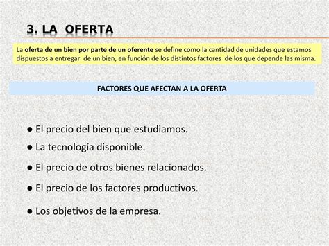 TEMA 5 LA OFERTA LA DEMANDA Y EL EQUILIBRIO DE MERCADO Ppt Descargar