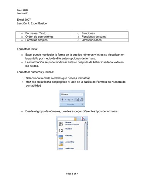 Excel Dos En Espanol