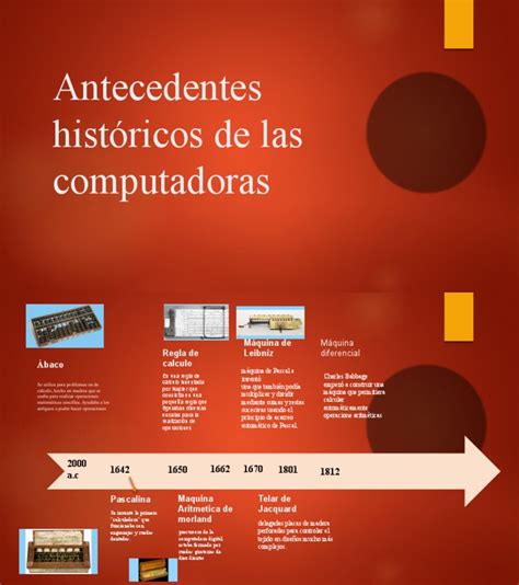 Antecedentes Históricos De Las Computadoras Pdf Bienes Manufacturados Informática