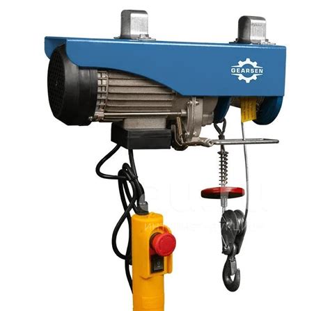 Таль электрическая мини стационарная Gearsen PA 220В, 250/500кг, 12/6м ...