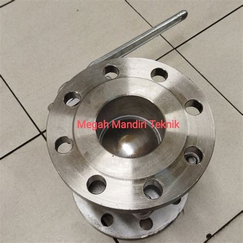 Jual Ball Valve Stainless Flange Sus Jis K Inchi Dn Di