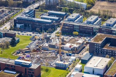 Dortmund Von Oben Baustelle Zum Neubau Eines Forschungs Geb Udes Und