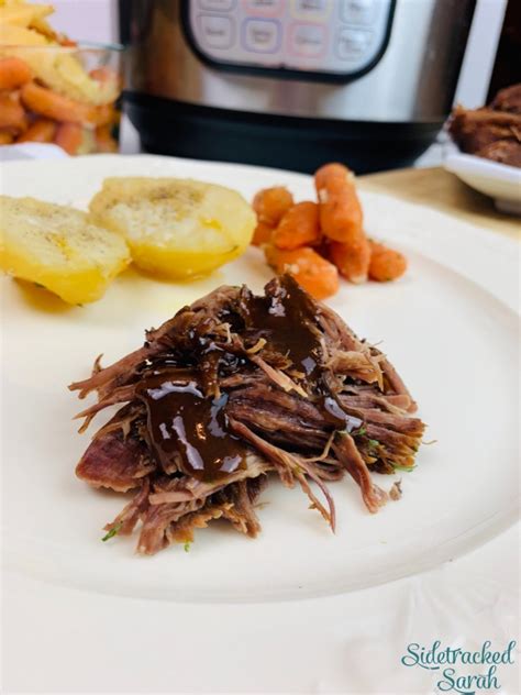 Instant Pot Roast Beef Recipe Sidetracked Sarah