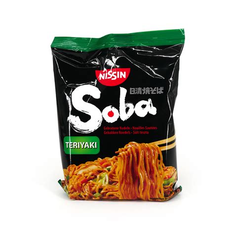 Sachet De Nouilles Saut Es Yakisoba Instantan Go T Teriyaki Nissin