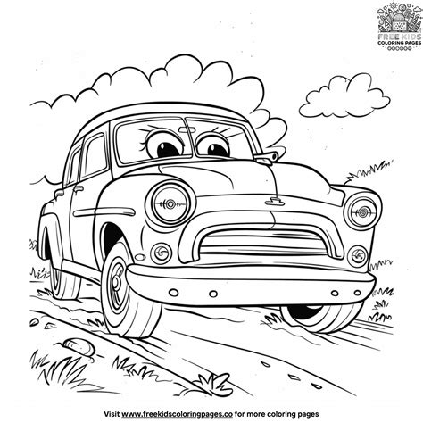 car coloring pages 9