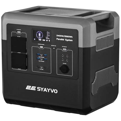 Портативна зарядна станція 2Е Syayvo 2400W 2560Втгод 2E PPS24256