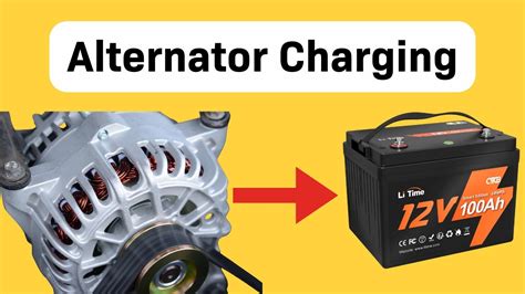 Charging Lithium Batteries With Alternator Howto Guide Youtube