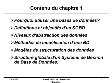 Solution Chapitre Introduction Aux Bases De Donn Es Exercices