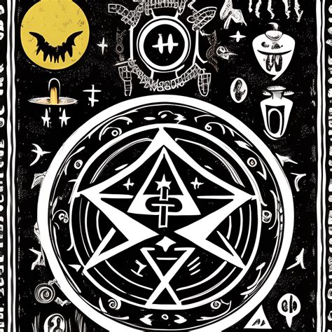 Black Magic Ritual Rules and Visual Illustrations · Creative Fabrica